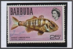 Stamps Antigua and Barbuda -  Peces: Great Amberjack