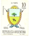 Stamps Argentina -  La Pampa