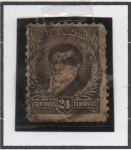 Stamps Argentina -  Manuel Bergrado