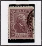 Stamps Argentina -  Bartolome Mitre