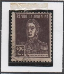 Sellos de America - Argentina -  General San Martin