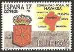 Stamps Spain -  2740 - Estatuto de Autonomía de la Comunidad Foral de Navarra