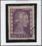 Stamps Argentina -  Eva Peron