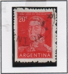 Stamps Argentina -  General San Martin