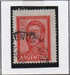 Stamps Argentina -  General San Martin