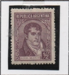 Stamps Argentina -  Manuel Bergrado