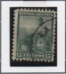 Stamps Argentina -  Alegoria