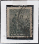 Stamps Argentina -  Agricultura