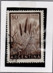 Stamps Argentina -  Trigo