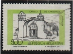 Stamps Argentina -  Capilla d' Candonga Cordoba