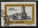 Stamps Argentina -  Capilla d' museo d' Rio Grande