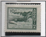 Stamps Argentina -  Caimán