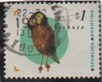 Stamps Argentina -  Lechuza