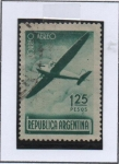 Stamps Argentina -  Avion