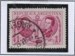 Stamps Argentina -  Leonardo Rosales y Tomas Esponra