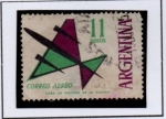 Stamps Argentina -  Avión Simbólico