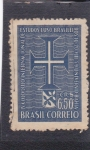 Stamps Brazil -  Cruz Lusignan y Armas de Salvador, Bahia