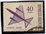 Stamps Argentina -  Avión Simbólico