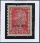 Stamps Argentina -  Eva Peron