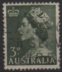 Stamps Australia -  Reina Elizabeth II