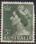 Sellos de Oceania - Australia -  Reina Elizabeth II