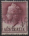 Stamps Australia -  Reina Elizabeth II