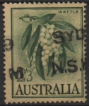 Stamps Australia -  Zarzo (flor)