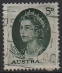 Stamps Australia -  Reina Elizabeth II