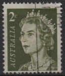 Stamps Australia -  Reina Elizabeth II