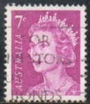 Stamps Australia -  Reina Elizabeth II