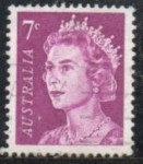 Sellos de Oceania - Australia -  Reina Elizabeth II