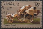 Stamps Australia -  Cosechadora