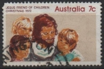 Stamps Australia -  Jesus y los Niños