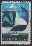 Stamps Australia -  Yates: Ocean Racer