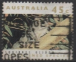 Stamps Australia -  Especies Amenazadas: Ardilla Planeadora