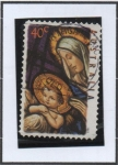 Stamps Australia -  Navidad Virjen y el niño
