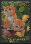 Stamps Australia -  Gatitos