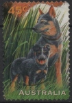 Stamps Australia -  Perro y Cachorro