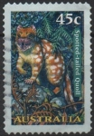 Stamps Australia -  Quoll d' cola manchada