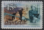 Stamps Australia -  Tunel Eucumbene Dam