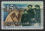 Stamps Australia -  Carpinteros Alemanes en Isla Doble Dam