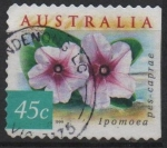 Stamps Australia -  Pomoea Pes-caprae