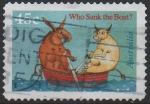 Stamps Australia -  Quien hundió el Barco