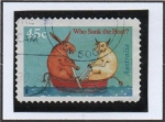 Stamps Australia -  Quien hundió el Barco