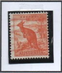 Stamps Australia -  Canguro