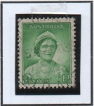 Stamps Australia -  Reina Elizabeth 