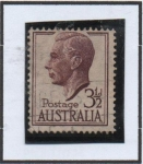 Stamps Australia -  Rey Jorge VI