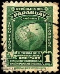 Stamps Paraguay -  Cincuentenario de la Unión Panamericana.