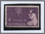 Stamps Australia -  Navidad: Niño rezando