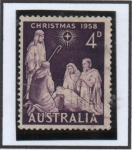 Stamps Australia -  Navidad 58